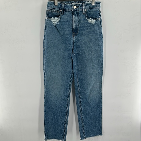 Good American Good Vintage with Frayed Hem 2 - Picture 3 of 8